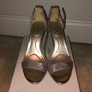 Silver Sparkled Heels